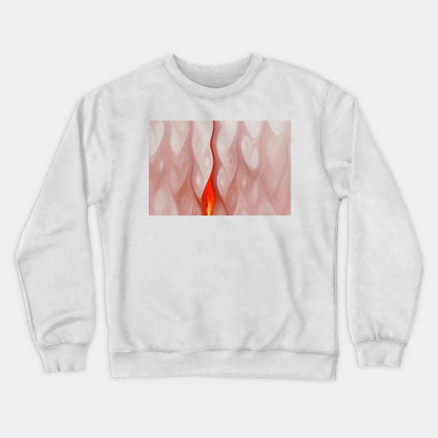 Apophysis Fractal Flame Crewneck Sweatshirt by sciencenotes